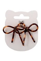 Сережки Бантики (2шт) (акрил) (12-253004-С31) (Lafilaf)