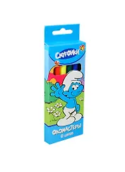 Фломастеры 06цв «Смурфики» вент.колпачок, к/у, подвес, РОСМЭН