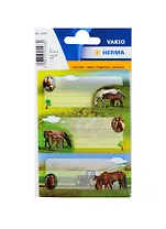 Наклейки для тетрадей "На лугу", 3шт.на листе, Herma