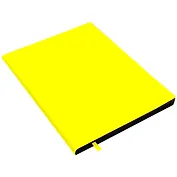 Тетрадь Listoff, "In Colour Neon. Желтый неон", А4, 80 листов