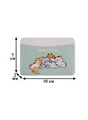 Картхолдер горизонтальный «Sleepy Cats» - 1