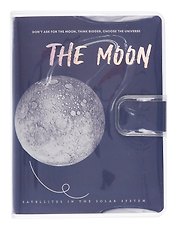 Записная книжка «The Moon» А6, 80 листов в клетку, в ассортименте