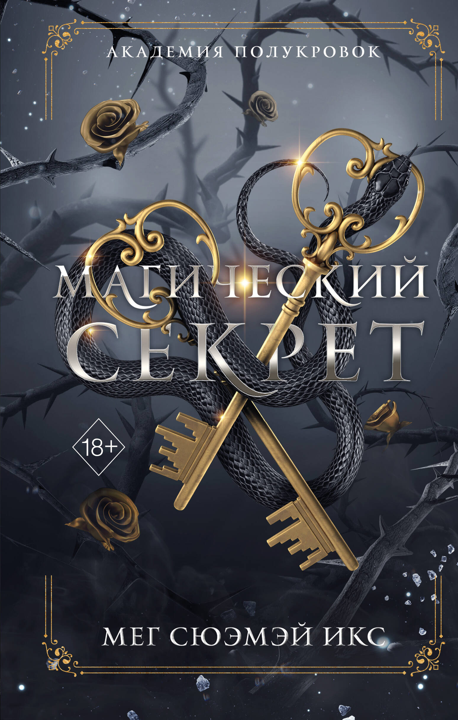 Обложка книги «Академия полукровок. Магический секрет (#2)»