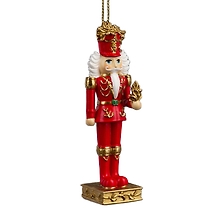 Новогоднее подвесное украшение ErichKrause Decor Щелкунчик в мундире (пластик) (8см) (66181)