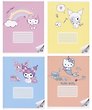 Тетрадь в линейку Centrum «Hello Kitty+Kuromi» в ассортименте, 12 листов