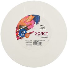 Холст круглый на подрамнике, 30 см