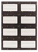 Наклейки для тетрадей 24 штуки "Созвездия"