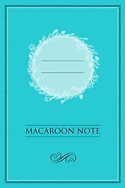 Блокнот с цветными страницами (мята, мягкая обложка, линовка, на скобе)
