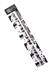 Линейка 20см "Черные коты" акриловая, четырехгранная