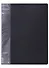 Папка 100ф А4 "STANDARD" пластик 0,8мм, черная  - 0