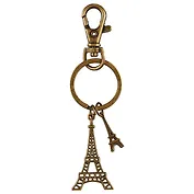 Брелок металлический с подвесками на подложке