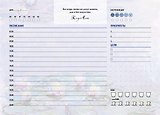 Планер недат. А6 48л "Клод Моне" скоба, вертик.