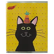 Тетрадь в клетку Paper Art, "DIY Collection. Праздничные коты", 48 листов, в ассортименте