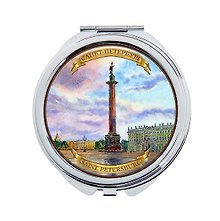 Зеркало Аква Дворцовая площадь сереб. фольга [718]