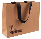 Пакет А4 28*35*11 "For special moments" крафт, горизонт., нейтр. - 1