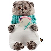Мягкая игрушка Басик с единорогом (22 см)