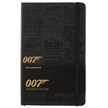 Записная книжка Moleskin James Bond Large, 96 листов, чёрная, А5