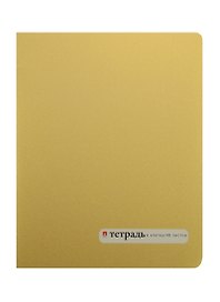 Тетрадь общая «Золотая», 48 листов в клетку, A5, в ассортименте - Альт