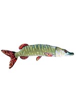 Мягкая игрушка "Рыба Щука", 80 см