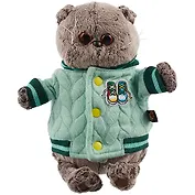 Мягкая игрушка Басик в бомбере (19 см)