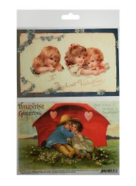 Декупажная карта Valentine Greeting (А4) (Karal391-K) (упаковка)
