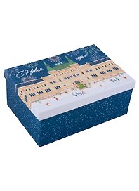 Коробка "Happy New Year" 26*17*10 см, Новый Год, картон