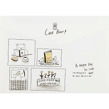 Папка -конверт «Cute Bear» А4 на кнопке, в ассортименте