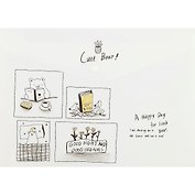 Папка на кнопке «Cute Bear», А4