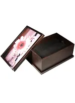 Шкатулка дерево Гербера (26х17х12) (1210719)