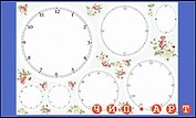 Декупажная карта "Циферблаты 1" (00153)