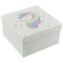 Подарочная коробка «Rainbow unicorn» большая