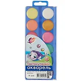 Акварельные перламутровые краски  "Фантазия", 12 цветов