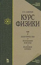 Курс физики. В 3-х томах. Том 2. Электричество. Колебания и волны. Волновая оптика
