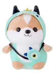 Мягкая игрушка "Корги" в костюме Дино