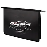 Папка для тетрадей А4 "Болид" 33*23*7 см, полипропилен, молния, дно с расширением