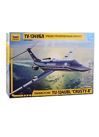 Сборная модель «Учебно-тренировочный самолет ТУ-134УБЛ», ZVEZDA (7036)