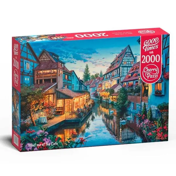 Пазл Cherry Pazzl "Встретимся в кафе", 2000 деталей - 0