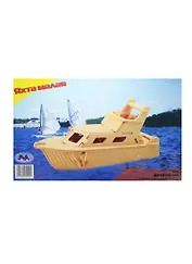 Яхта малая (Р041) (4/30) (3+) (сборная деревянная модель)