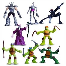 Мини-фигурки «Черепашки Ниндзя», в ассортименте, Playmates Toys