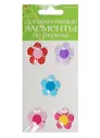 Декоративные элементы из акрила Набор №1 Цветочки (2-336/01) (5шт.) (Hobby Time) (упаковка)