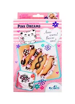 Набор для создания украшений ORIGAMI/Оригами Пять браслетов. Pink Dreams 05890