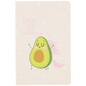 Тетрадь общая «Happy avocado», 32 листа в клетку, А5, в ассортименте - Kairui - 0