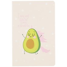 Тетрадь общая «Happy avocado», 32 листа в клетку, А5, в ассортименте - Kairui