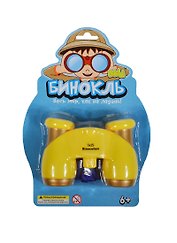 Бинокль Юный исследователь на ремешке (ВЕВ0403-104) (5х25см) (Bebelot) (6+) (упаковка)