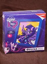 Кпп-009 Фреска Картина из песка Hasbro Equestria Girls Искорка (LORI ) (набор д/творч.) (4+) (коробка)