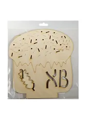 Пасха на подставке (162316-C) (дерево) (2 детали) (сборная)