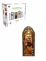 Сборная модель Румбокс "MiniHouse Серия книжный румбокс: Библиотека"