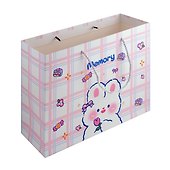 Пакет А4 26*32*12 "Lucky animals" горизонт., дет., бум.мат.ламинат, ассорти - 1