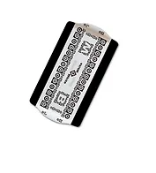 Поднос сервировочный, "Black & White", 16,5х38 см