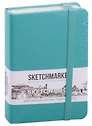 Скетчбук 9*14 80л "Sketchmarker" изумрудный, нелинованн. 140г/м2, слоновая кость, тв.обл.